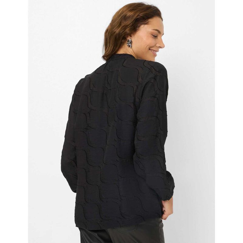 Brax Vivi Burn Out Detail Blouse image number 1